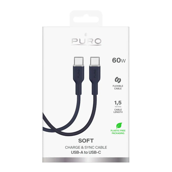 Puro Cable ’ICON’ from USB-C to USB-C 1.5m - *Kategoria tymczasowa<<<HurtelXML