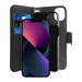 Puro Wallet Detachable MagSafe 2in1 PU Leather Case with Flap and Wallet for iPhone 14 / 13 - Black - Cell phone cases