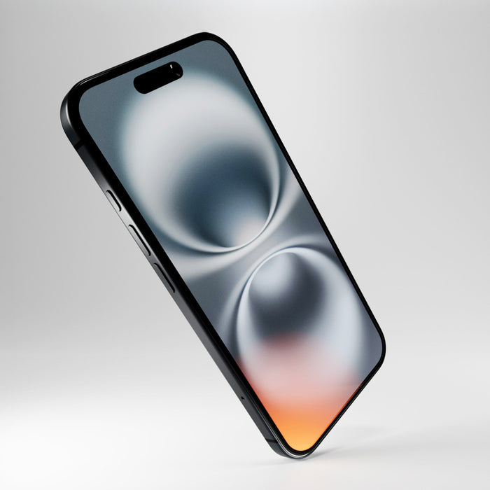 Puro Flexible Glass D3O Hybrid Glass with Black Frame for iPhone 16 Plus / iPhone 15 Pro Max / iPhone 15 Plus