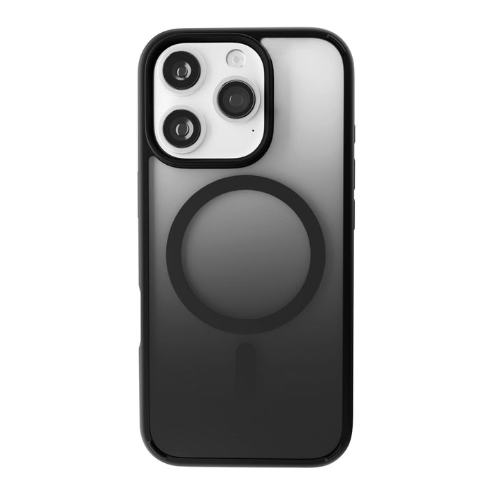 Puro Gradient MagSafe Silicone Case for iPhone 16 Pro Max - Black