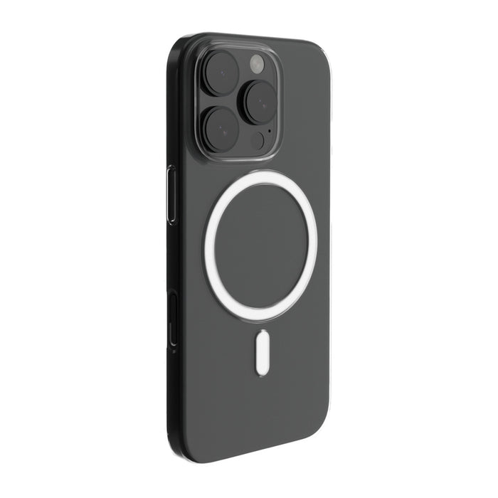 Puro 03 Mag MagSafe Silicone Case for iPhone 16 Pro Max - Transparent
