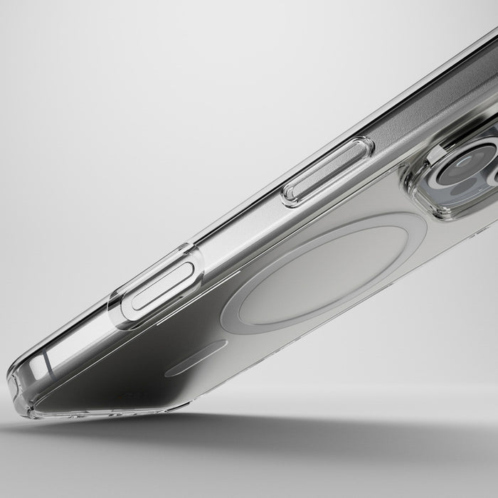 Puro Impact Clear D3O MagSafe Silicone Case for iPhone 16 Pro - Transparent