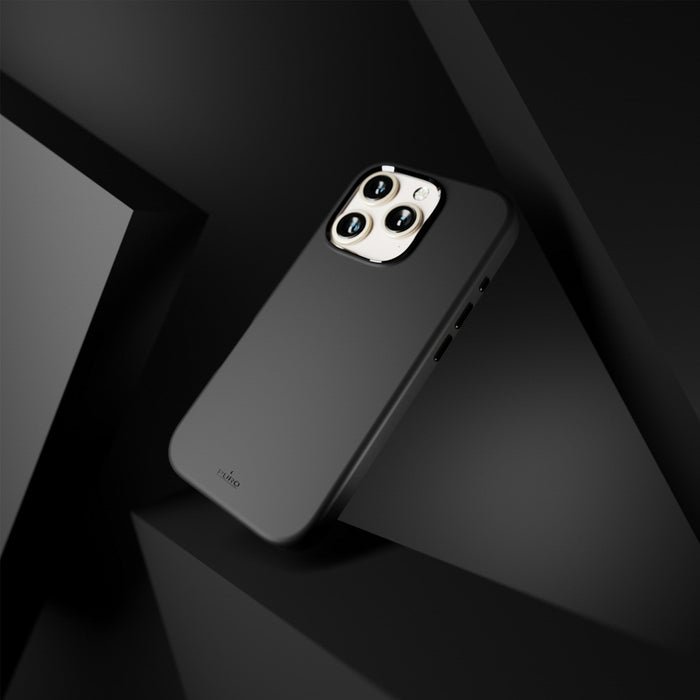 Puro Icon Mag Pro MagSafe Silicone Case for iPhone 16 Pro - Black