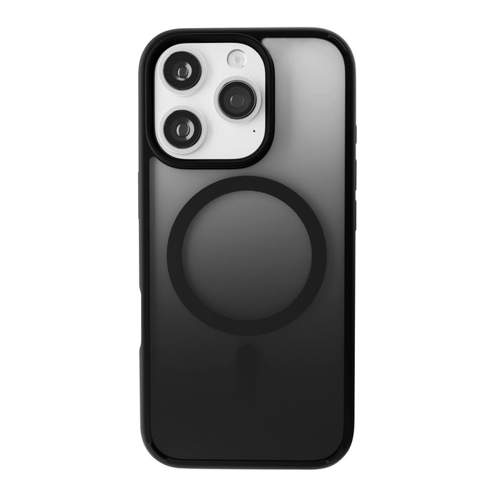 Puro Gradient MagSafe Silicone Case for iPhone 16 Pro - Black