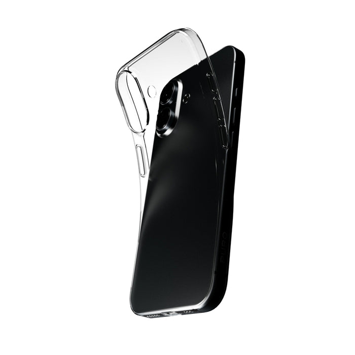 Puro 03 Nude Silicone Case for iPhone 16 - Transparent