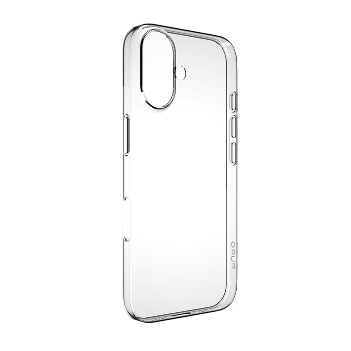 Puro 03 Nude Silicone Case for iPhone 16 - Transparent