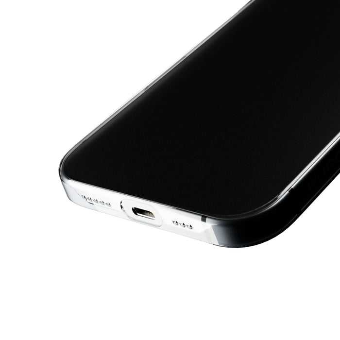 Puro 03 Nude Silicone Case for iPhone 16 - Transparent