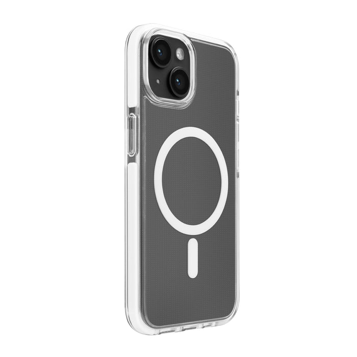 Puro Lite Mag Pro MagSafe Silicone Case for iPhone 15 - Transparent