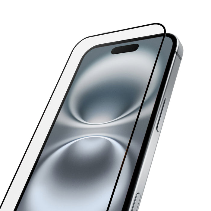Puro Frame Tempered Glass with frame for iPhone 16 Plus