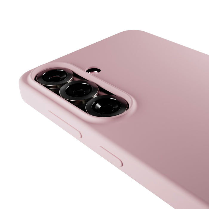 Puro Icon Silicone Case for Samsung Galaxy S25 - Pink