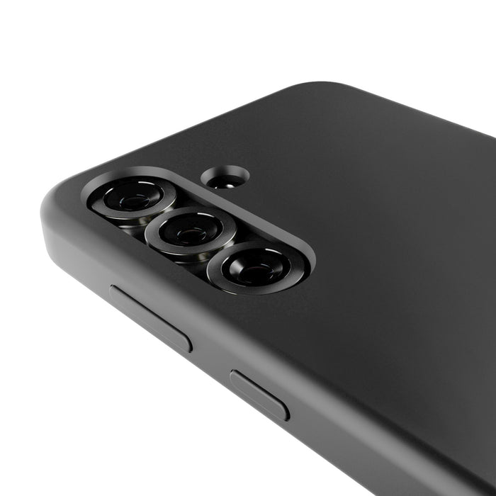 Puro Icon Mag Silicone Case with MagSafe for Samsung Galaxy S25+ - Black