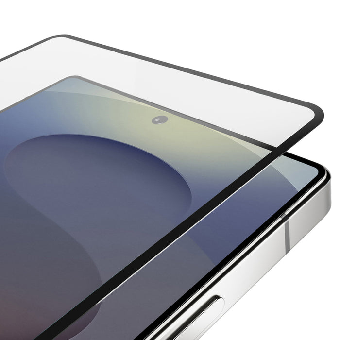 Puro Frame Tempered Glass with Black Frame for Samsung Galaxy S25 Ultra