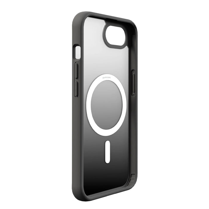 Puro Gradient MagSafe Silicone Case for iPhone 16e/17e - Black