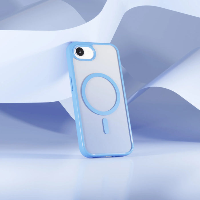 Puro Gradient MagSafe Silicone Case for iPhone 16e/17e - Blue