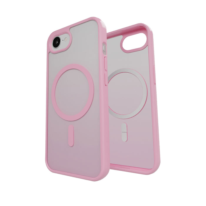 Puro Gradient MagSafe Silicone Case for iPhone 16e/17e - Pink