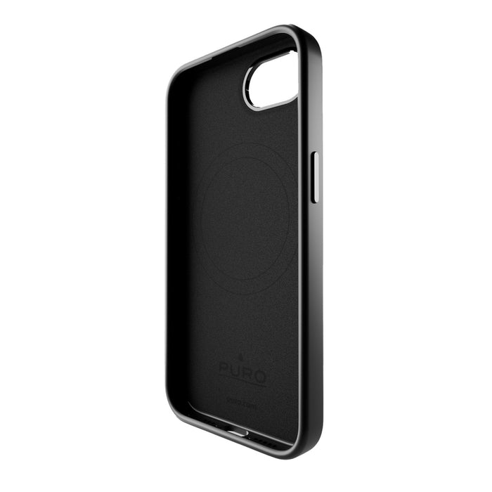 Puro Icon Mag Pro MagSafe Silicone Case for iPhone 16e/17e - Black