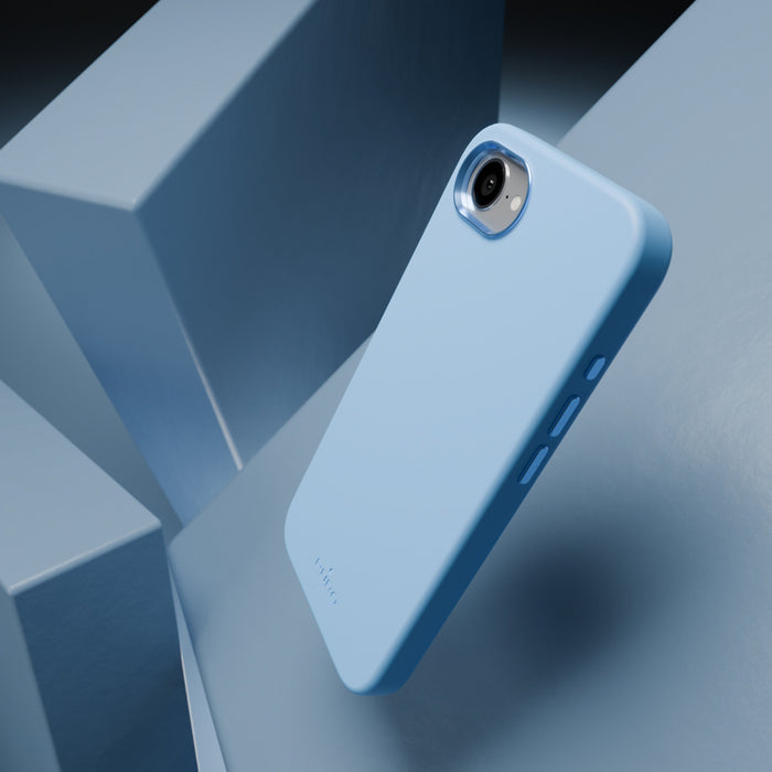 Puro Icon Mag Pro MagSafe Silicone Case for iPhone 16e/17e - Blue