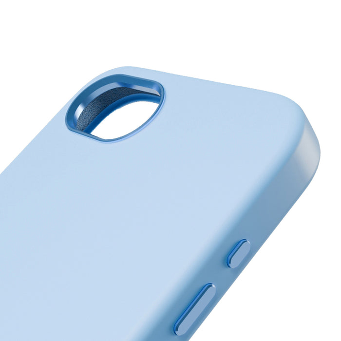 Puro Icon Mag Pro MagSafe Silicone Case for iPhone 16e/17e - Blue