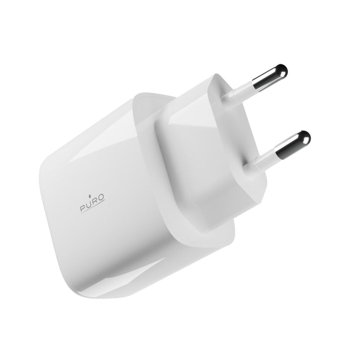 Puro Daily Prolite 25W USB-C Power Delivery charger - white