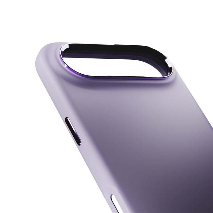 Puro Icon Mag Pro Liquid Silicone Case for iPhone 17 Air, MagSafe Compatible, with Camera Protection and Aluminum Buttons - Pink