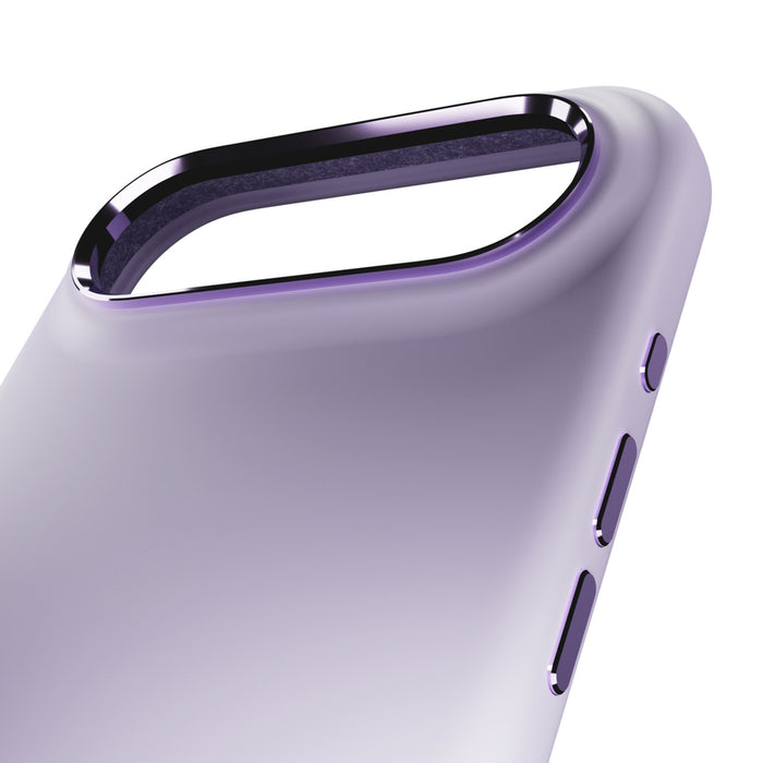 Puro Icon Mag Pro Liquid Silicone Case for iPhone 17 Air, MagSafe Compatible, with Camera Protection and Aluminum Buttons - Pink