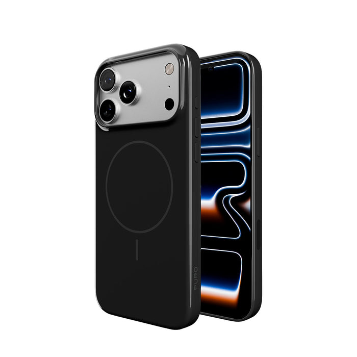 Puro Pulse Protective Case for iPhone 17 Pro Polycarbonate - Black