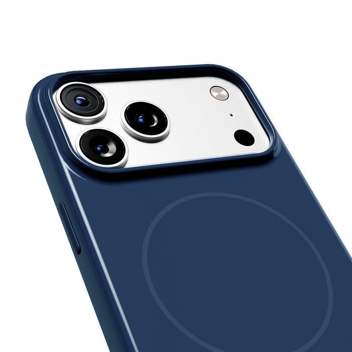 Puro Pulse iPhone 17 Pro Polycarbonate Protective Case - Dark Blue
