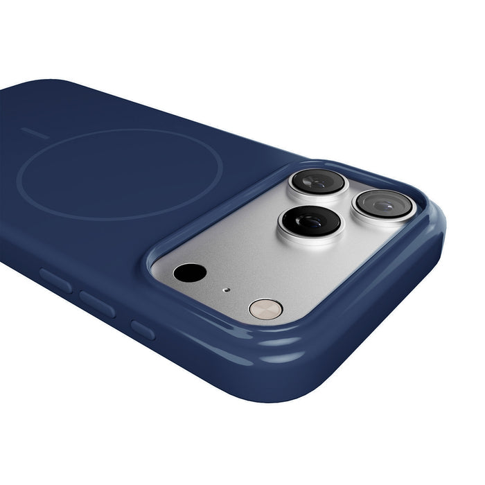 Puro Pulse iPhone 17 Pro Polycarbonate Protective Case - Dark Blue