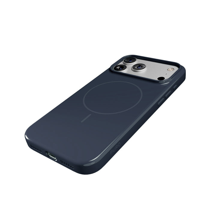 Puro Pulse iPhone 17 Pro Polycarbonate Protective Case - Dark Blue