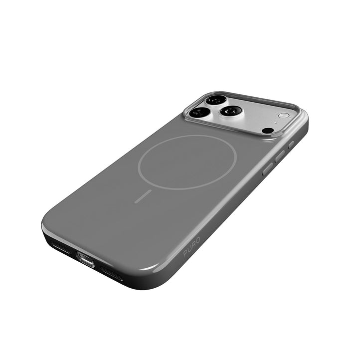 Puro Pulse iPhone 17 Pro Polycarbonate Protective Case - Gray