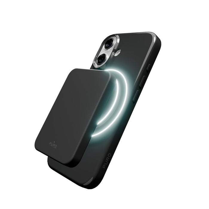 Puro Pulse iPhone 17 Protective Case Polycarbonate - Black