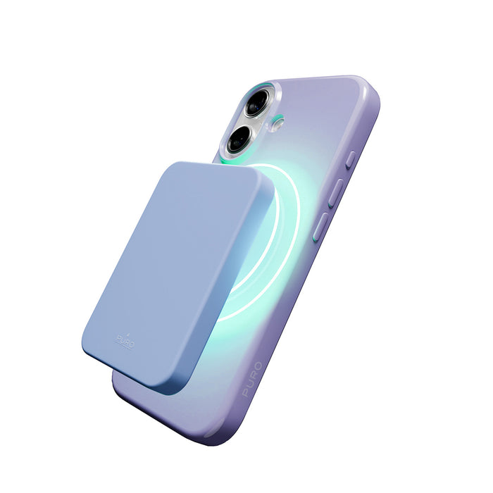 Puro Pulse iPhone 17 Polycarbonate Protective Case - Purple
