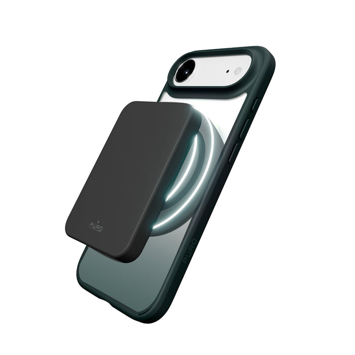Puro Gradient TPU Case Compatible with MagSafe for iPhone 17 Air - Turquoise