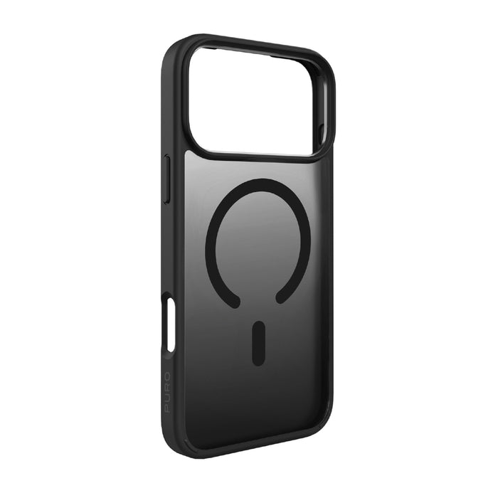 Puro Gradient TPU Case Compatible with MagSafe for iPhone 17 Pro Max - Black