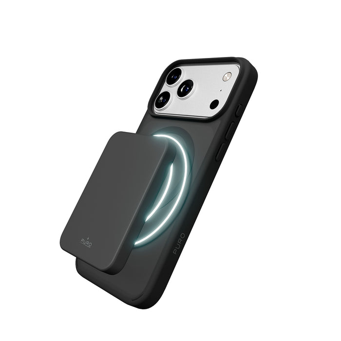 Puro Gradient TPU MagSafe Compatible Case for iPhone 17 Pro - Black
