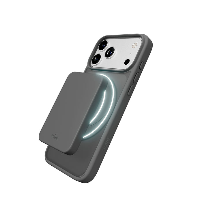 Puro Gradient TPU MagSafe Compatible Case for iPhone 17 Pro - Gray