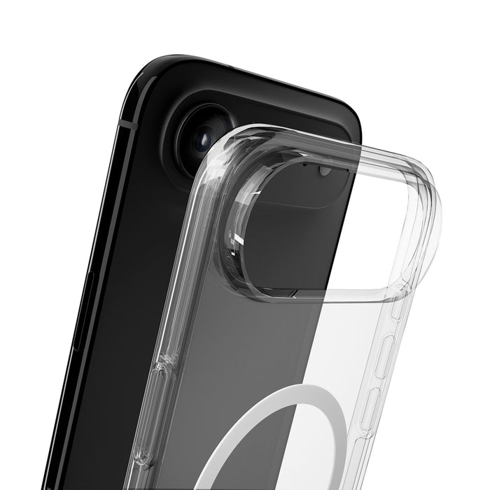 Puro Impact Clear D3O TPU+PC MagSafe Compatible Case for iPhone 17 Air - Transparent