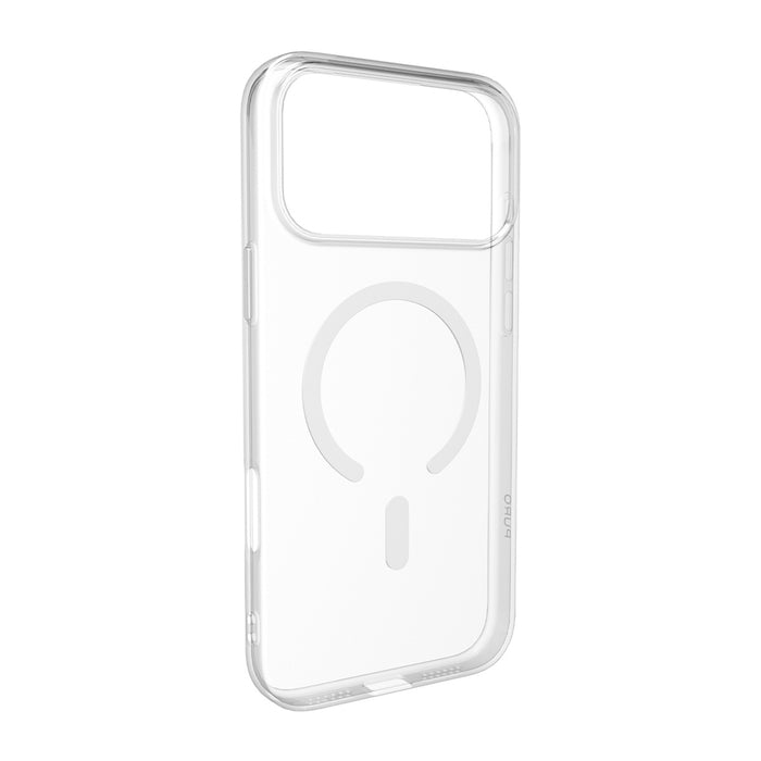 Puro 0.3 MAG Ultra-Slim TPU Case Compatible with MagSafe for iPhone 17 Pro Max - Transparent
