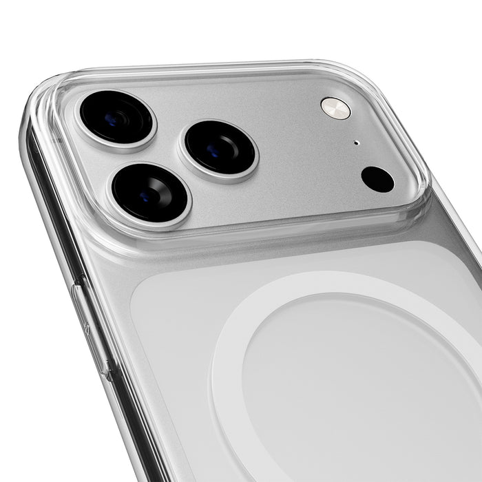 Puro 0.3 MAG Ultra-Slim TPU Case Compatible with MagSafe for iPhone 17 Pro Max - Transparent