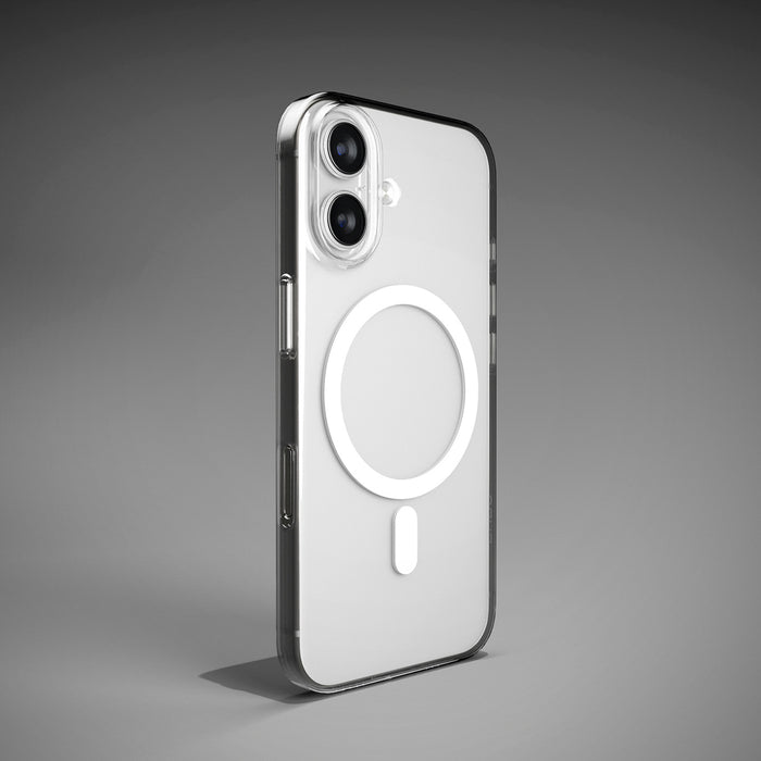 Puro 0.3 MAG Ultra-Slim TPU Case Compatible with MagSafe for iPhone 17 - Transparent