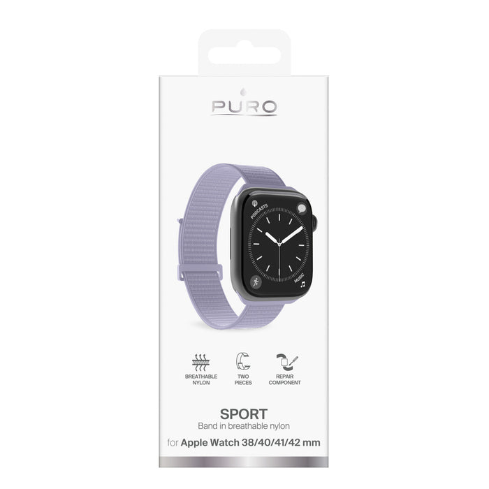 Puro Sport Strap for Apple Watch 38/40/41/42mm - Purple
