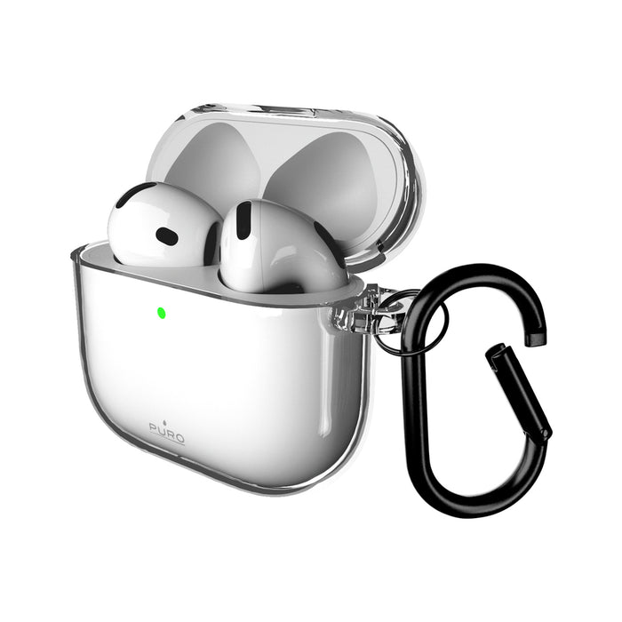 Puro 0.3 Nude Case for AirPods 4 - Transparent