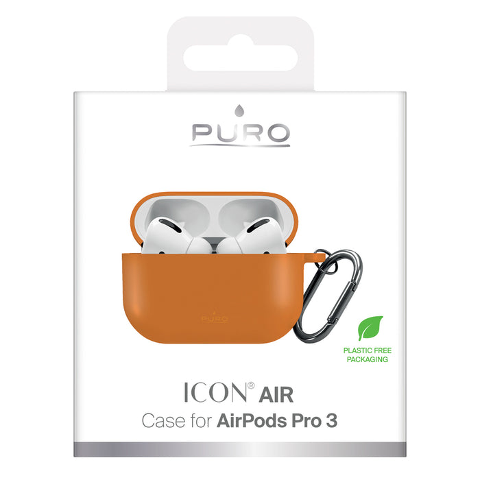 Puro Icon Case for AirPods Pro 3 - Orange