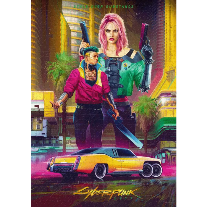 Puzzle Good Loot Gaming - Cyberpunk 2077: Kitsch Style 1000 pc(s) - TraditionalPUZ-TRA<<<(Games and Toys)