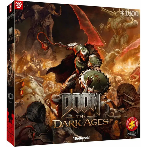 Puzzle Good Loot Gaming - Doom: The Dark Ages - Slayer’s Rage 1000 pc(s) - TraditionalPUZ-TRA<<<(Games and Toys)