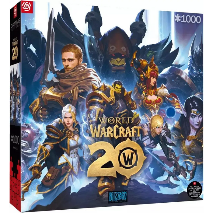 Puzzle Good Loot Gaming - World of Warcraft: 20th Anniversary 1000 pc(s) - TraditionalPUZ-TRA<<<(Games and Toys)