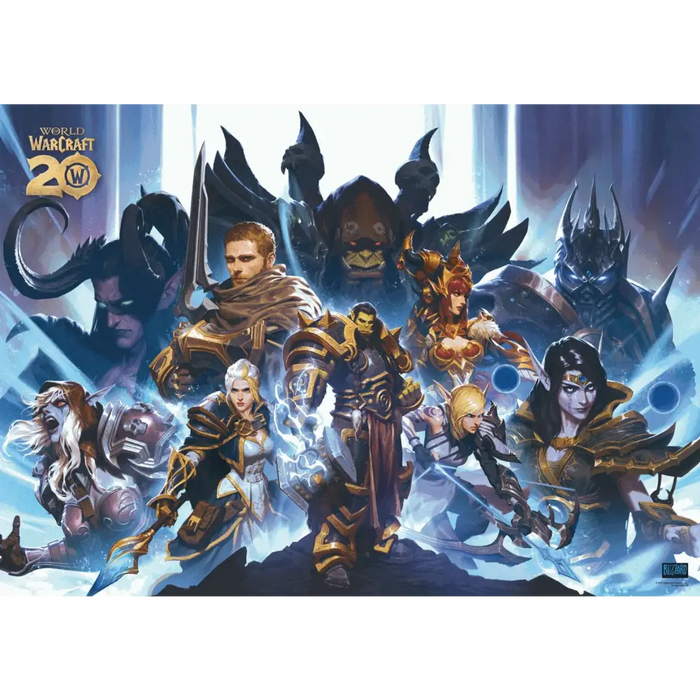 Puzzle Good Loot Gaming - World of Warcraft: 20th Anniversary 1000 pc(s) - TraditionalPUZ-TRA<<<(Games and Toys)