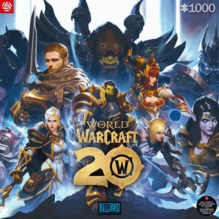Puzzle Good Loot Gaming - World of Warcraft: 20th Anniversary 1000 pc(s) - TraditionalPUZ-TRA<<<(Games and Toys)