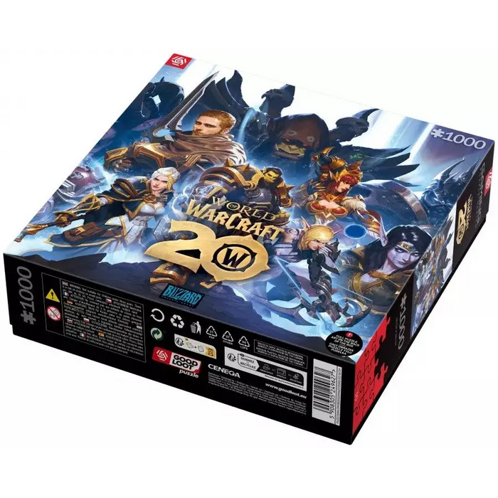 Puzzle Good Loot Gaming - World of Warcraft: 20th Anniversary 1000 pc(s) - TraditionalPUZ-TRA<<<(Games and Toys)