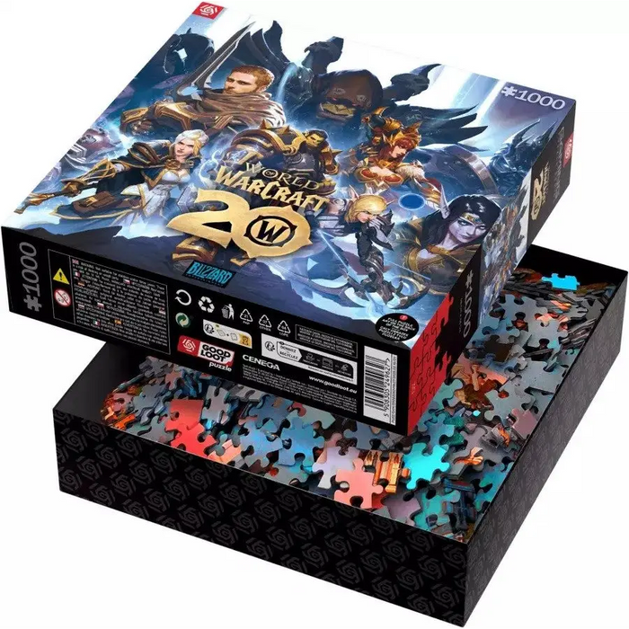 Puzzle Good Loot Gaming - World of Warcraft: 20th Anniversary 1000 pc(s) - TraditionalPUZ-TRA<<<(Games and Toys)